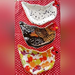 BI Spatter Hens Plates